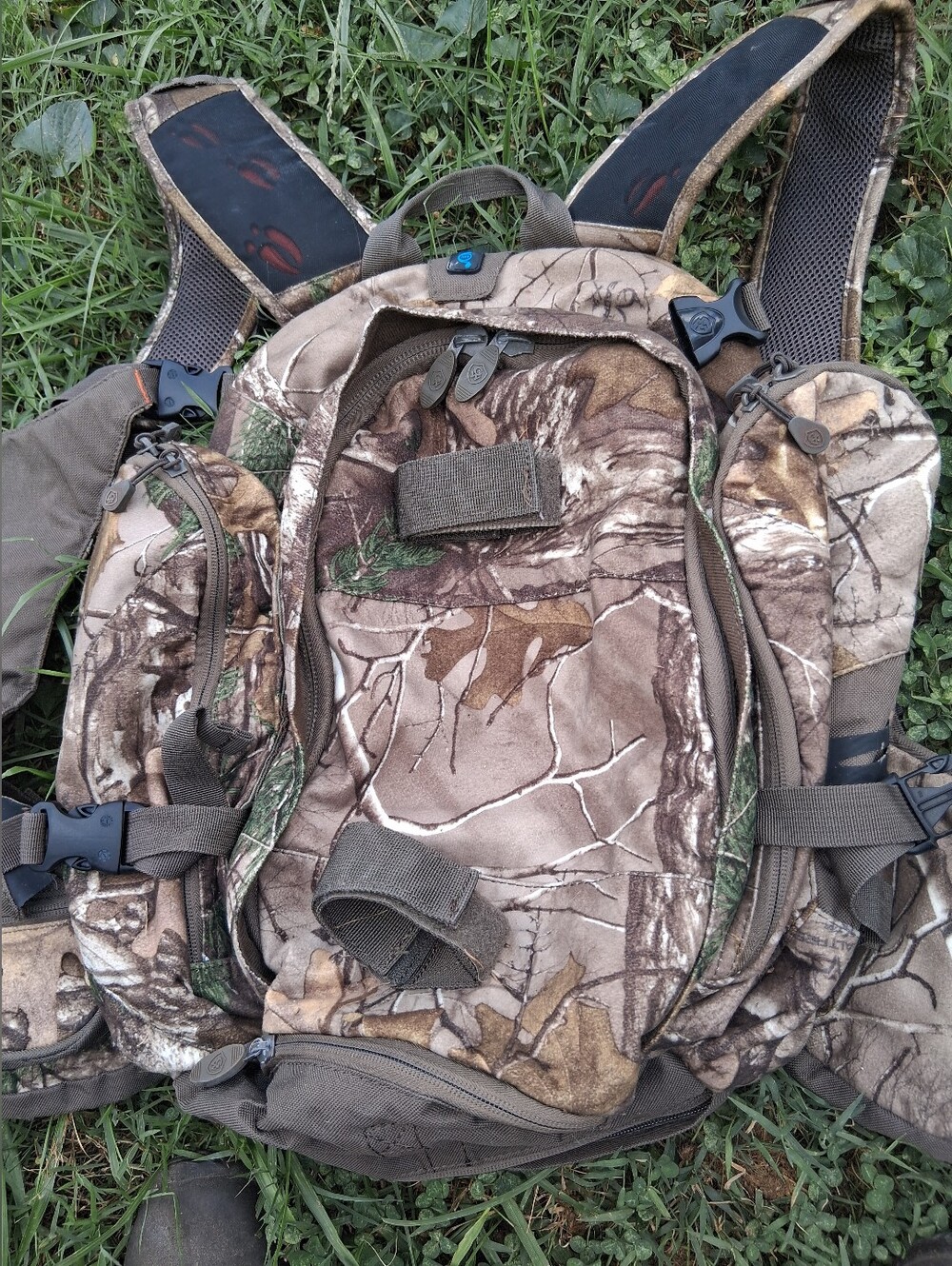 Camo Men's Hunting Backpack - Brown/Green